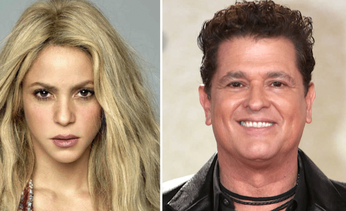 Shakira se la Hizo Buena a Carlos Vives. Lo Dejó Sin Palabras y le Hizo Salir Corriendo Por Todo el Escenario